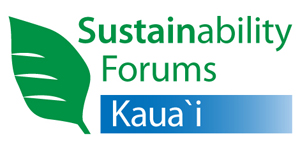 Sustainability Forums Kauai logo by Ray Gordon