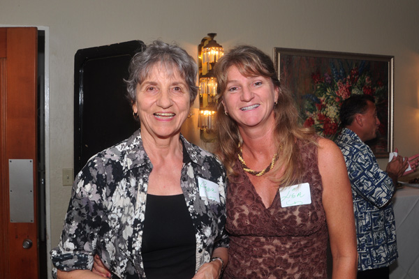 Mother and Daughter Fran and Lisa at Sustainability Forums Kauai